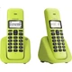 Телефон Motorola T301C бездротовий стаціонарний, салатовий - зображення 1