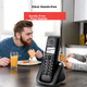 Телефон Motorola T301C бездротовий стаціонарний, салатовий - зображення 8