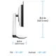 Монитор BenQ EX271QZ 27'' OLED QHD 500Hz HDMIx2 DP Type-C HAS Pivot White (9H.LP3LA.TBE) - изображение 11