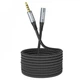 Кабель Hoco UPA20 3.5mm (2m) metal gray - изображение 1
