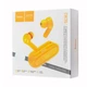 Беспроводные наушники Hoco EW39 Bright TWS, Bluetooth 5.3, Желтый - изображение 2