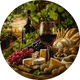 Картина по номерам Ø50 см Натюрморт. Вкусы средиземноморского лета (коло) Оригами - изображение 2