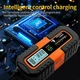 Автоматическое зарядное устройство Charger 6V/12V для АКБ автомобиля с LCD дисплеем и режимом восстановления батареи - изображение 8