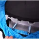 Дитячий батут Fitonix 140 см із захисною сіткою та 6 опорними ніжками, синій - зображення 6