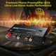 Фоно передпідсилювач PROZOR PRR019 MM Phono Preamp для вінілового програвача, RCA / 3.5 мм, регулятор гучності - зображення 4