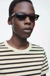 Футболка жіноча COS shrunken ringer t-shirt 1267052003 М Різнобарвна - изображение 3