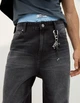 Джинси кльош BERSHKA Flared чорний 0851/180/800 32 - зображення 3