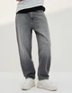Джинси BERSHKA Loose Tapered сірий 0858/211/809 31 - изображение 3