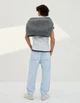 Джинси BERSHKA Loose Tapered синій 0858/211/433 32 - зображення 3