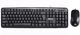 Комплект проводной GESOBYTE KM810PP PS/2 Black - изображение 1