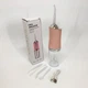 Іригатор для чищення зубів та порожнини рота Oral Irrigator з акумулятором та змінними насадками Pink - зображення 3