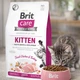 Сухий беззерновий корм Brit Care зі свіжою куркою й індичкою для кошенят усіх порід для здорового зростання та розвитку, 7 кг - зображення 2