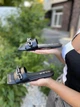 Шлепанцы женские L&M AF35-17 летние из экокожи 37 р. черные (5094) - изображение 3