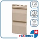 Сайдинг ПВХ FaSiding Standard Грецкий орех 3.85 м виниловый под дерево - изображение 1