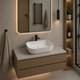 Раковина накладная Mixxus Premium DIVERSE-0112 MARBLE 455х325х135mm (MP6543) - изображение 1