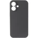 Накладка Epik Silk Full Camera Protective (AA) NO LOGO на Apple iPhone 17 (6.3") Сірий / Dark Gray - зображення 2