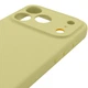 Накладка Epik Silk Full Camera Protective (AA) NO LOGO на Apple iPhone 17 Pro (6.3") Жовтий / Mellow Yellow - зображення 4