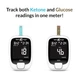 Тест-набор KETO-MOJO GK+ Bluetooth для определения уровня глюкозы и кетонов - изображение 3