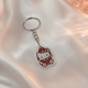 Акриловий брелок Hello Kitty (Хеллоу Кітті) піксельний 3×2 см 03 - зображення 5