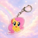 Акриловий брелок Флаттершай, My Little Pony 4х3,5 см - зображення 5