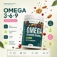 Омега-Гранола Орех и Клюква Gregory Mill Omega Nut & Cranberry Premium Granola, 600 г GM-01-17 - изображение 1