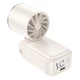 Портативний вентилятор HOCO HX606 mini portable fan 100 Levels Beige - изображение 4