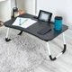 Столик для ноутбука Vilde Breakfast Foldable in Bed 61.5 x 40 x 26 см Grey (5904316472092) - изображение 7