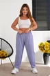 Штаны женские повседневные в полоску джинс 257R420 AGER 50 (XL-2XL) - изображение 2