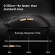 Ігрова ергономічна мишка MCHOSE K7 Ultra Black-Gold з RGB док-станціїю 8000Hz, 2.4G/Bluetooth/Кабель, PAW3950, 42000 DPI, Ultralight 59грам - изображение 10