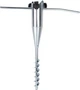Stojak do parasola ogrodowego wkręcany metalowy Vilde 56 cm 489366 - obraz 2