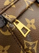 Рюкзак Louis Vuitton Palm Springs коричневий шкіряний Луі Вітон Medium size (125) - зображення 4