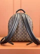 Рюкзак Louis Vuitton Palm Springs коричневий шкіряний Луі Вітон Big size (126) - изображение 8
