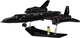 Klocki konstrukcyjne Cobi Armed Forces Lockheed SR-71 Blackbird 1374 elementy COBI-5891 (5902251058913) - obraz 2