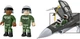 Klocki konstrukcyjne Cobi Armed Forces F-16C Fighting Falcon 436 elementów COBI-5914 (5902251059149) - obraz 3