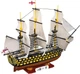 Klocki konstrukcyjne Cobi Wojny Napoleońskie HMS Victory 2517 elementów COBI-20096 (5902251200961) - obraz 2