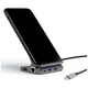 Док-станція 4smarts Hub DeX 7в1 для Tablet/Телефон 2xUSB-C/2xUSB-A/HDMI/SD/MicroSD/RJ45 Grey (456337) - зображення 5