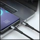 Кабель 3mk Hyper Cable N-Series USB-C to USB-C 3m 48V/5A 240W Black (5903108758215) - изображение 5