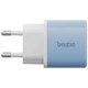Ładowarka sieciowa Energea Bazic GoPort Velox Kit USB-C/USB-A GaN 35W z kablem Blue (8885020102550) - obraz 5