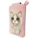 Etui-portfel Nimmy New Big-Eye Cute Pets 2.0 Pink (6971080317712) - obraz 2