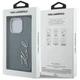 Чехол Karl Lagerfeld FW Jeans Signature Logo для iPhone 16 Pro Max Blue (KLHCP16XPJFMSVB) - изображение 8