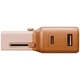 Ładowarka Energea TravelGo Adapter 35W USB-A/USB-C Orange (8885020103960) - obraz 3