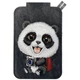 Etui-portfel Nimmy New Big-Eye Cute Pets 2.0 Black (6971080316968) - obraz 1