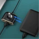 USB-хаб Baseus Square round 4-in-1 USB-C to x4USB-A 1m Black (CAHUB-AY01) - изображение 11
