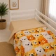 Простынь Mirson Бязь 17-0985 Teddy Honey 220x240 см (2200013685906) - изображение 4