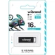 USB флеш накопичувач Wibrand 16GB Chameleon Black USB 2.0 (WI2.0/CH16U6B) - зображення 2