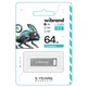 USB флеш накопитель Wibrand 64GB Chameleon Silver USB 2.0 (WI2.0/CH64U6S) - изображение 2
