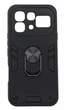 Чехол Armored Ring для Infinix Note 60 (X6879) противоударный с подставкой кольцо черный - изображение 1