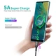 Кабель Choetech PowerSync Fast Charging Cable USB-A to USB-C 5A 1.2m Black (AC0013-BK) - зображення 6