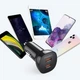 Автомобільний зарядний пристрій Choetech ZapUp 2xUSB-C QC3.0/PD3.0 60W Fast Charging Black (TC0008-V3-BK) - зображення 10