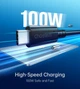 Кабель Choetech HyperLink Cable USB-C to USB-C 40Gbps 240W 8K@60Hz 5A 1m Black (XCC-1028-BK) - изображение 4